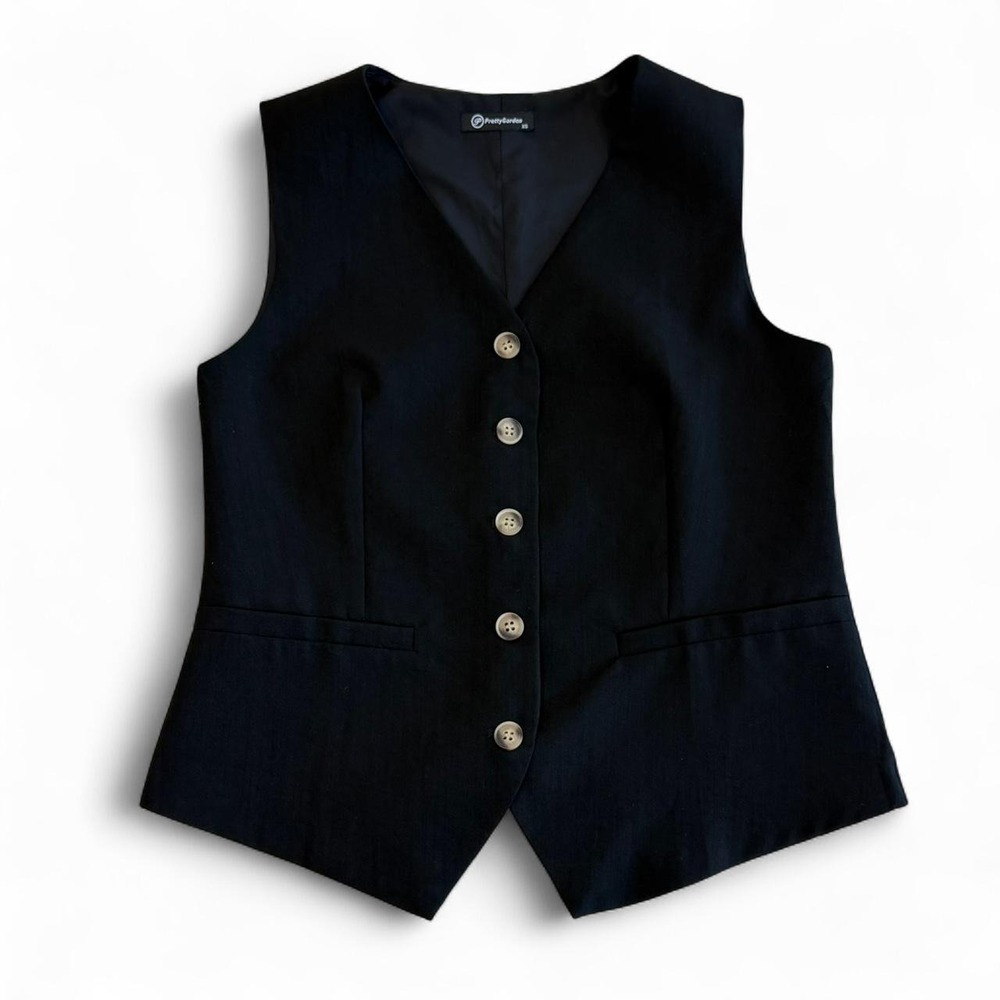 Linen Blend Vest